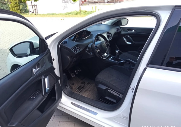 Peugeot 308 cena 39900 przebieg: 42252, rok produkcji 2017 z Jawor małe 232